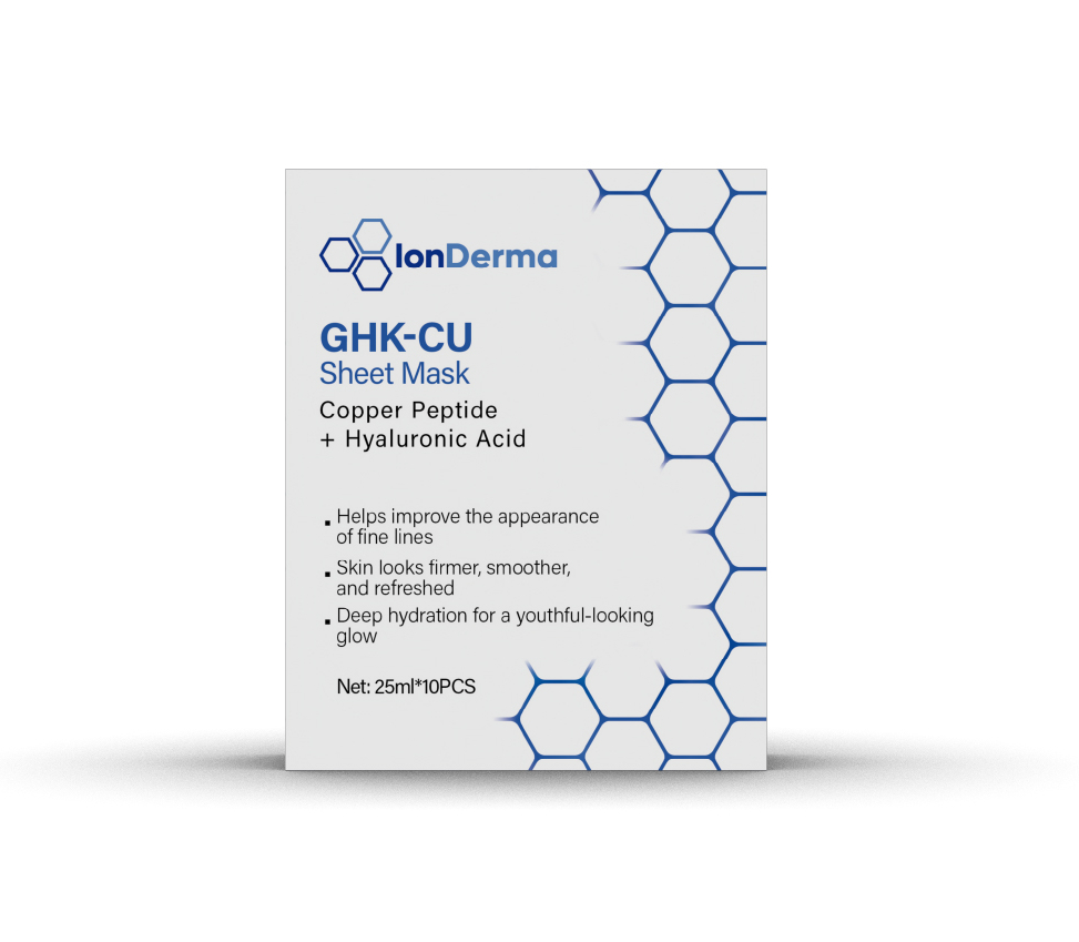 GHK-Cu + HLA Sheet Mask (25 mL) – 10 Pack